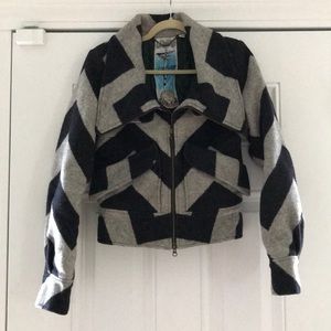 L.AM.B black and grey jacket